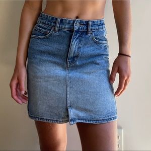 Billabong Black Magic denim skirt